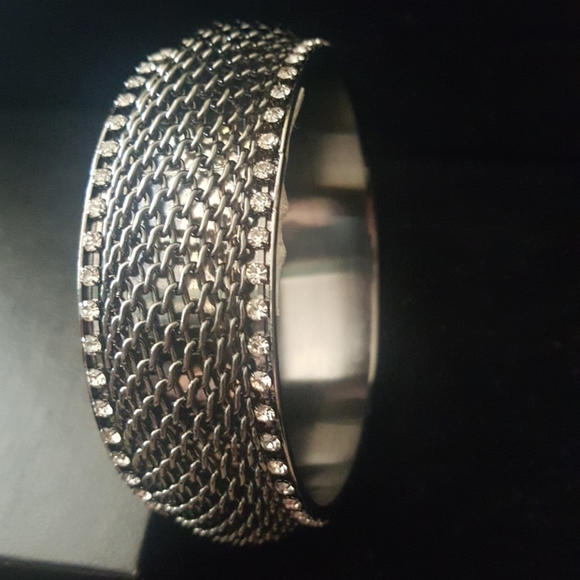 NWT! Crystal & Mesh Bangle by Serena Williams - Picture 3 of 4